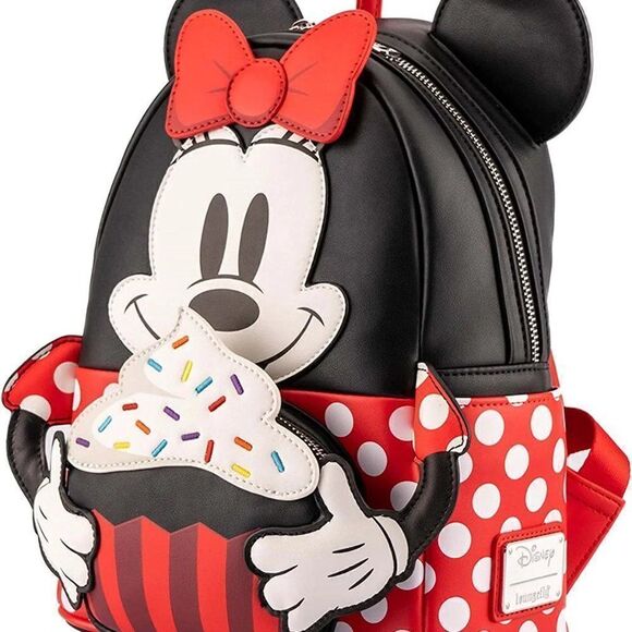 Loungefly Disney Minnie Mouse Oh My Cosplay Cupcake Treats Mini Backpack main image 4
